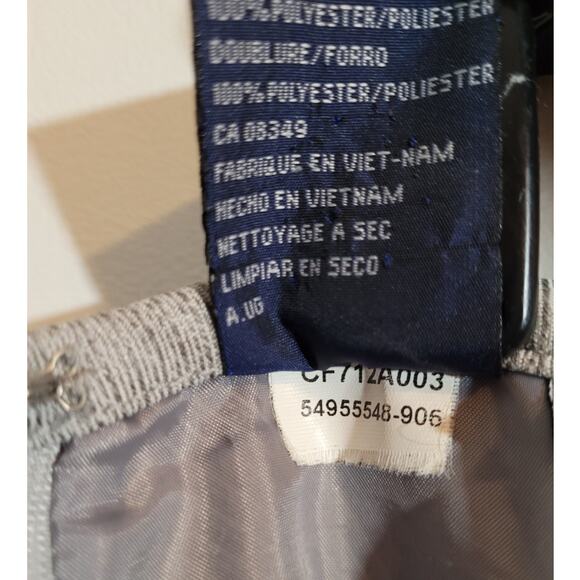 Evan-Picone Gray Chevron Textured Career Skirt Size 10 Minimalist Workwear Grey - Picture 5 of 5